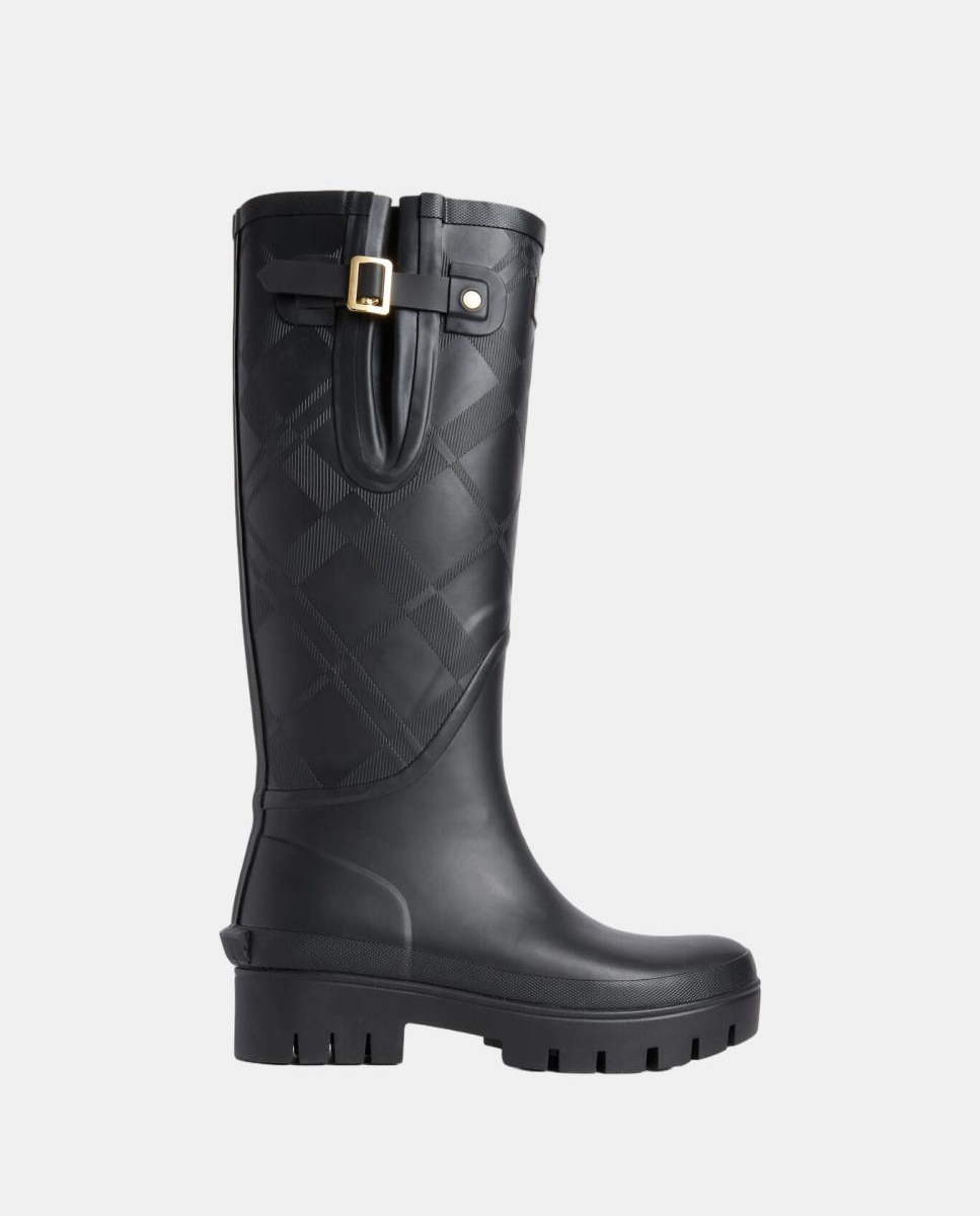 Imagen 0 de Bota de agua de mujer de goma Negro