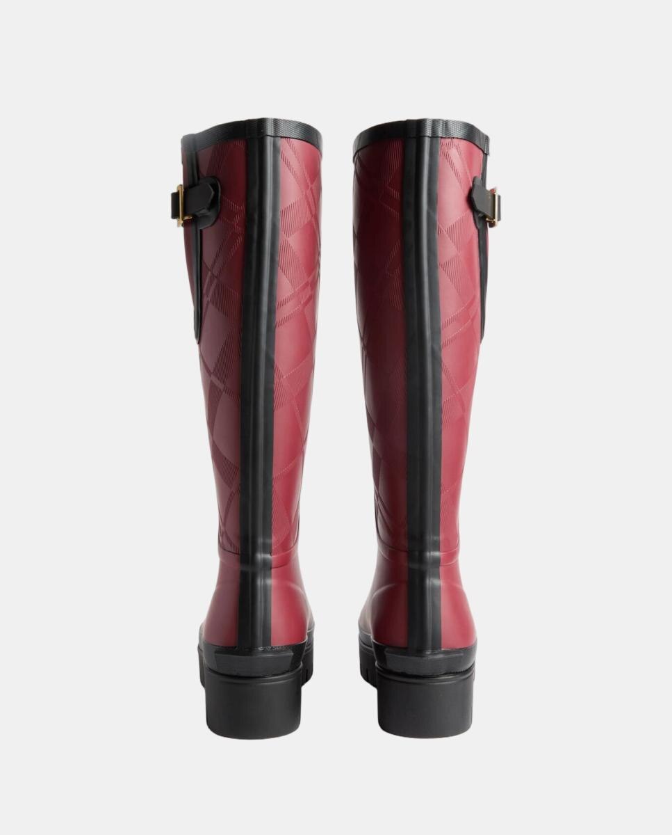 Bota de agua de mujer de goma - Barbour - Rojo Rojo-3