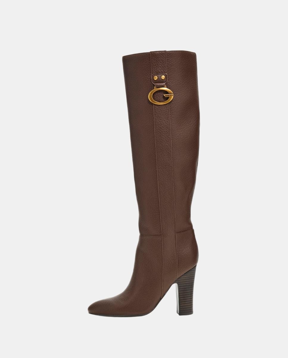 Botas Altas Castanho-escuro-4