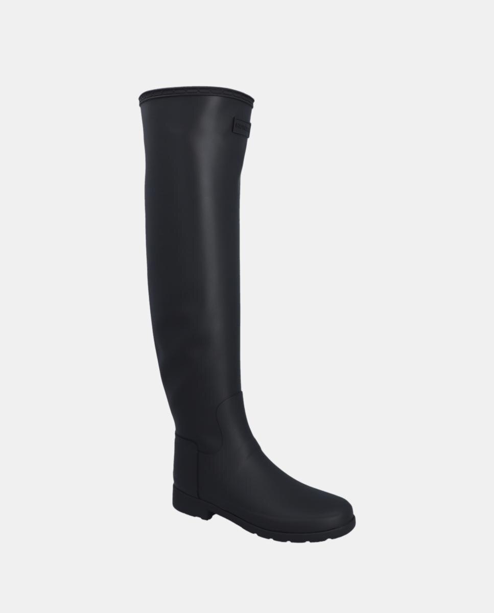 Bota refined over the knee de Mujer - Hunter - Negro Negro-2