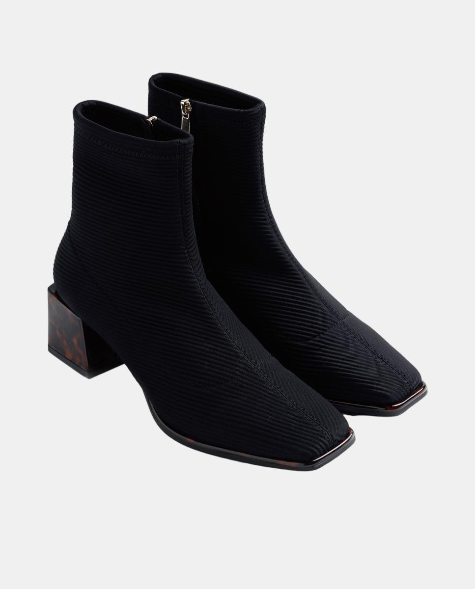 Botines elásticos negros - Gioseppo - Negro Negro-2