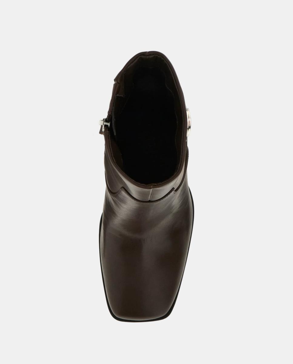 Botins Biker Castanho-2