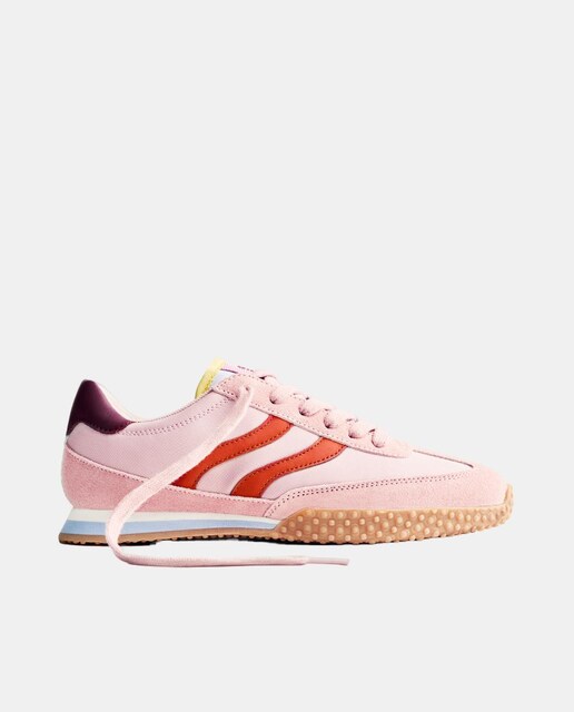 Imagen 0 de Zapatillas piel y nylon
