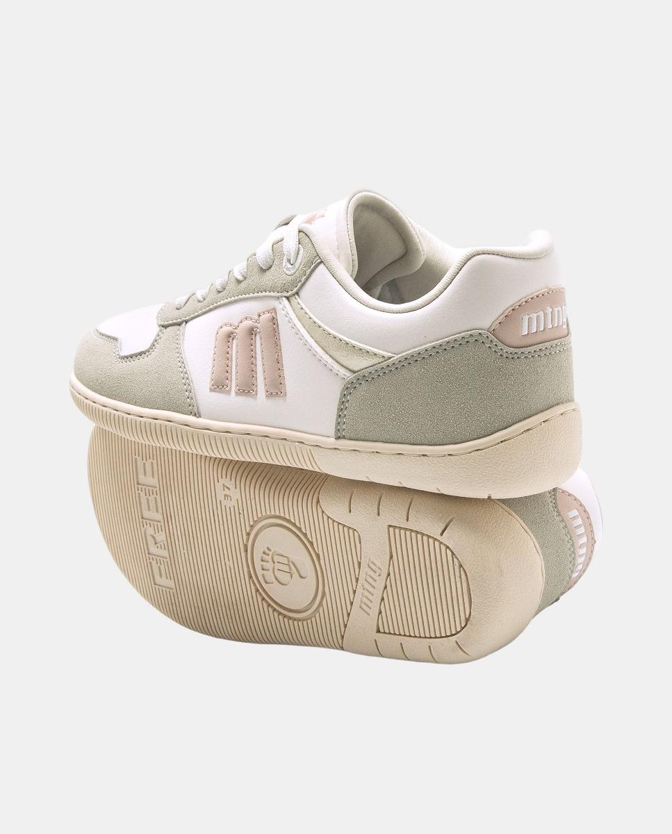 Zapatillas de mujer, de la marca Mtng modelo Free Aria - Mustang - Blanco roto Blanco roto-4