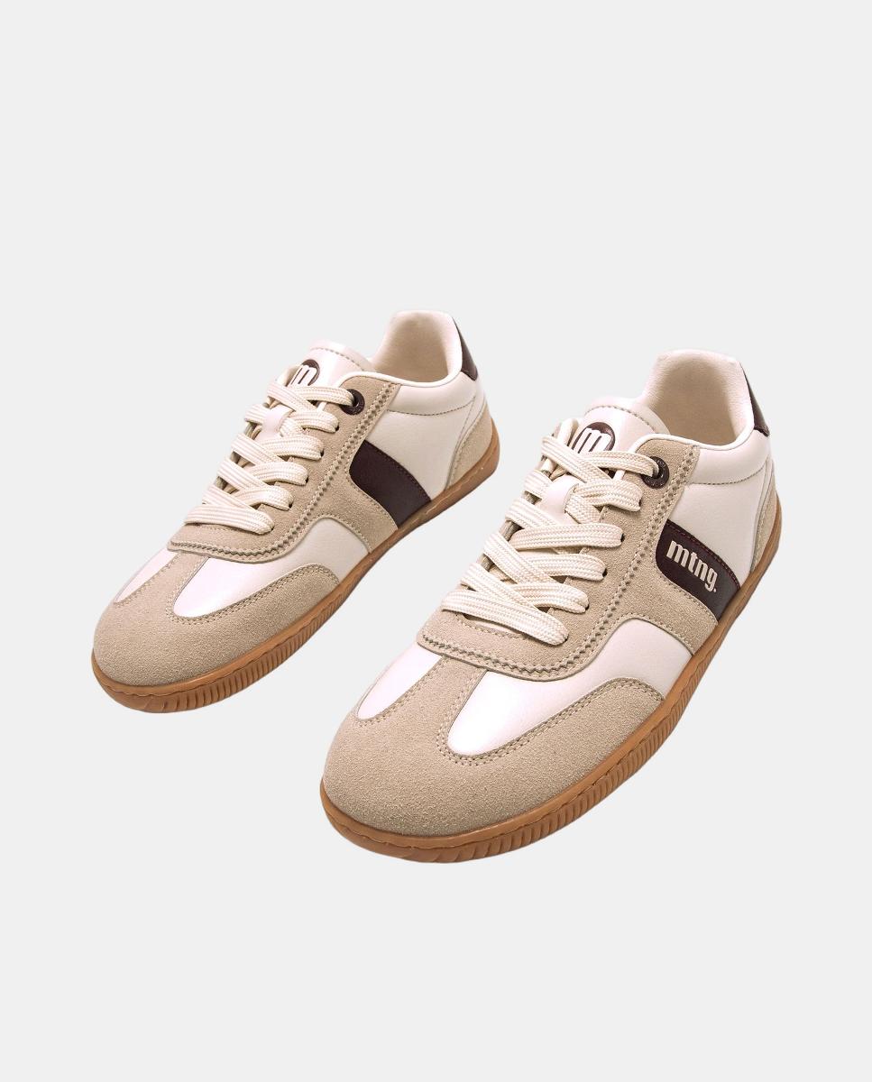Sapatilhas Casual Modelo Free Aria Natural-2