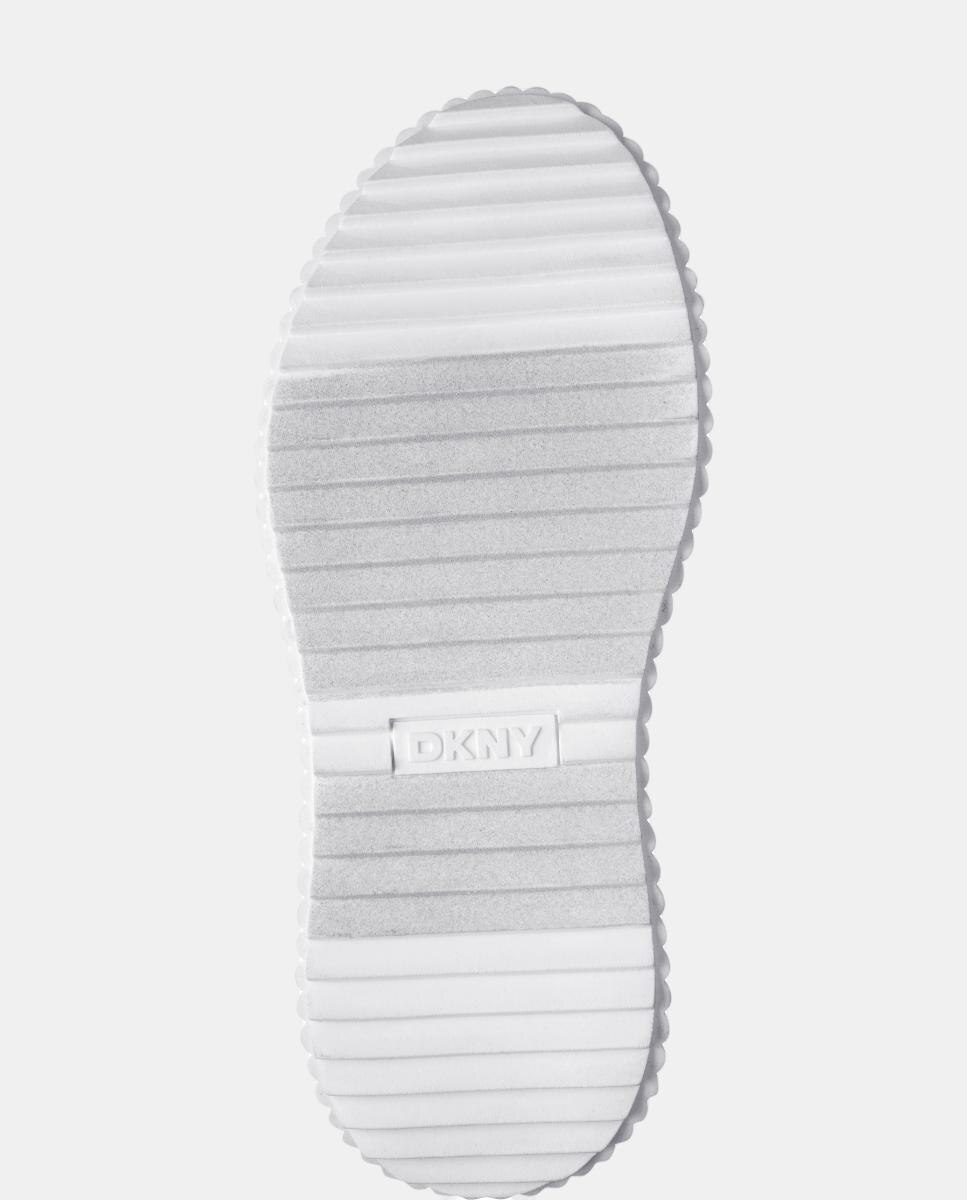 Sapatilhas em Pele Branco-5