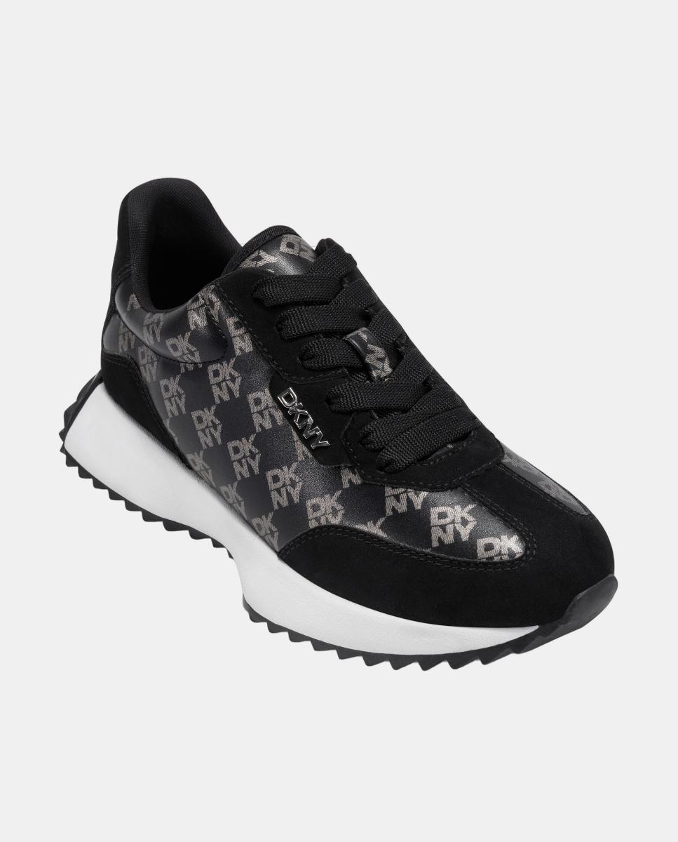 Sapatilhas em Pele Preto-2