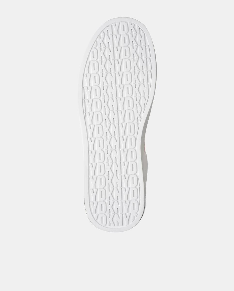 Sapatilhas em Pele Branco-5