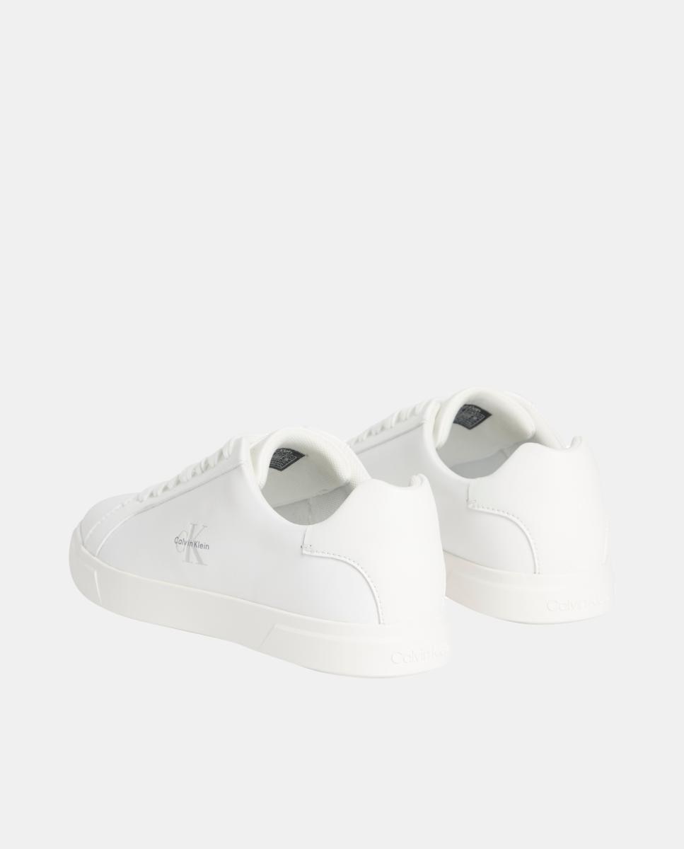 Sapatilhas em Pele Branco-2