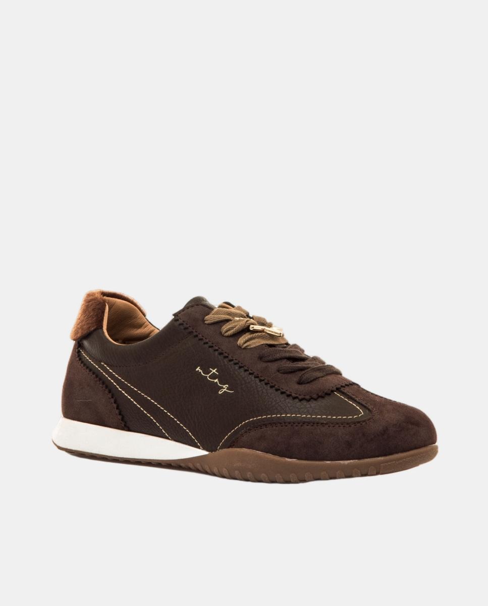 Zapatillas casual - Mustang - Marrón Marrón-2