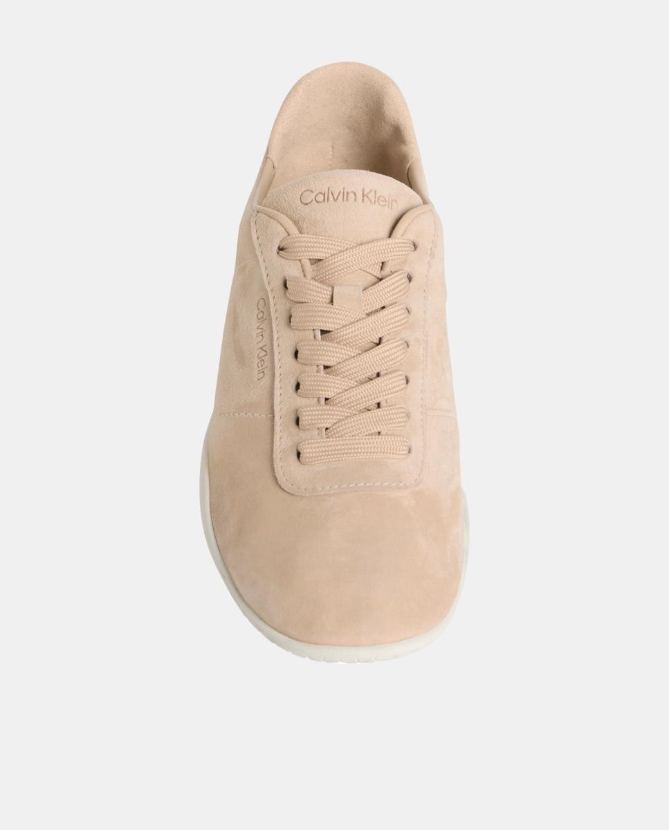 Zapatilas mujer en ante tipo ballet Calvin Klein - Beige Beige-4