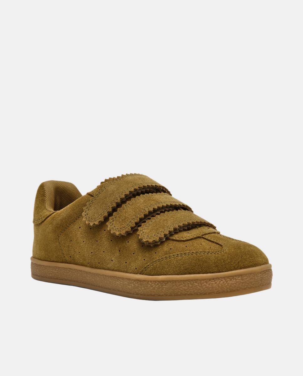 Zapatilla retro daybreak mujer ante cierre velcro suela de goma - Steve Madden - Verde Oliva Verde Oliva-2