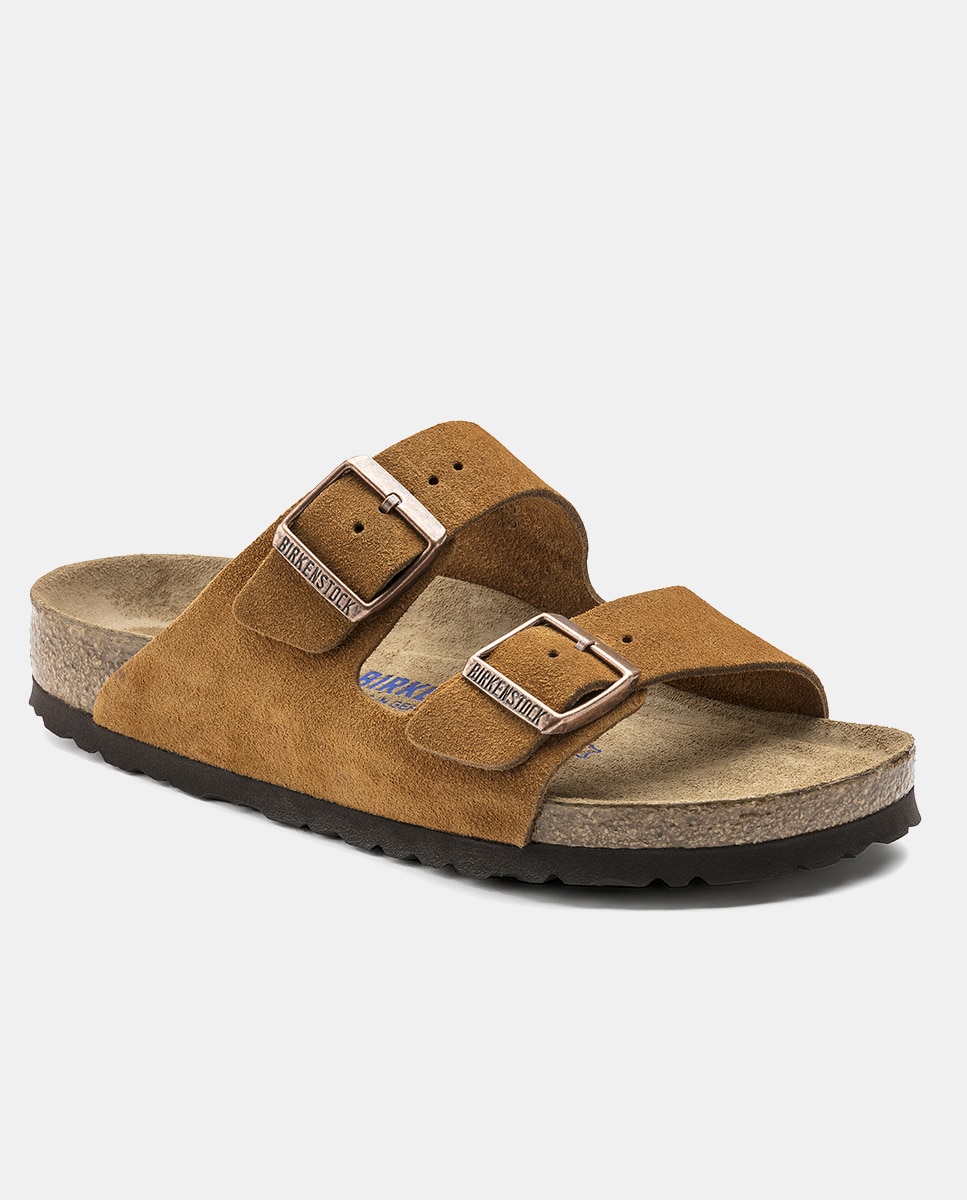 Sandálias Arizona Castanho-3