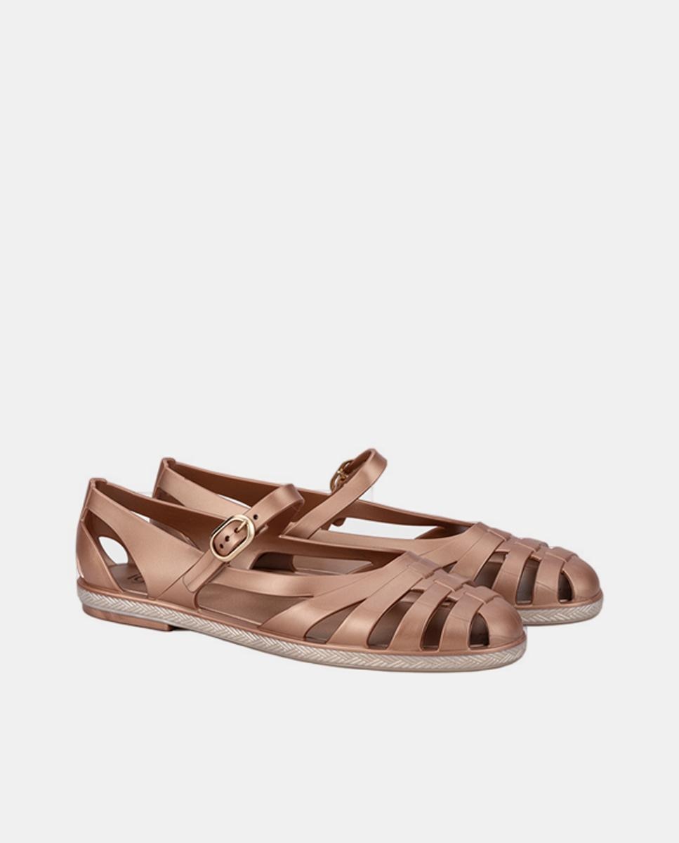 Sandálias Estilo Retro Bronze-2