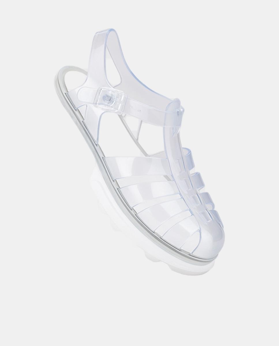 Sandálias Confort PVC Ligeiras Branco-3