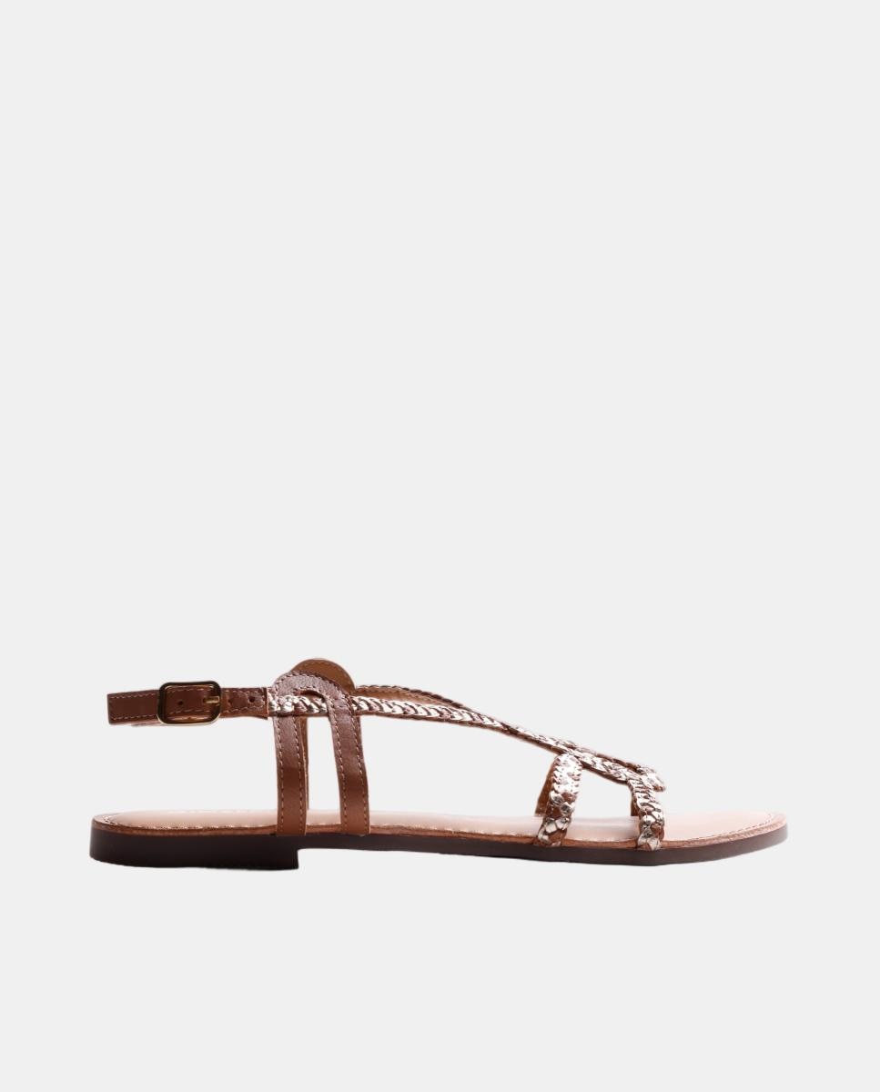 Gioseppo - Sandalias piel trenzada.