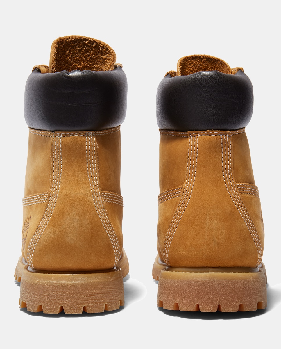 Botas 6 Inch Premium Impermeáveis com Atacadores Amarelo-3