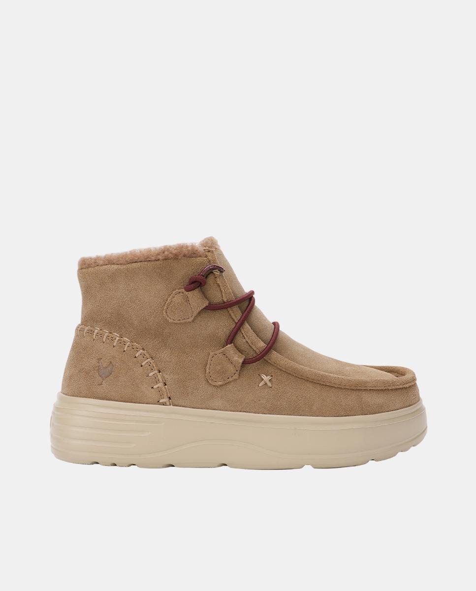 Imagem 0 de Botas Wallaby em Pele Hidrófuga com Pelo no Interior