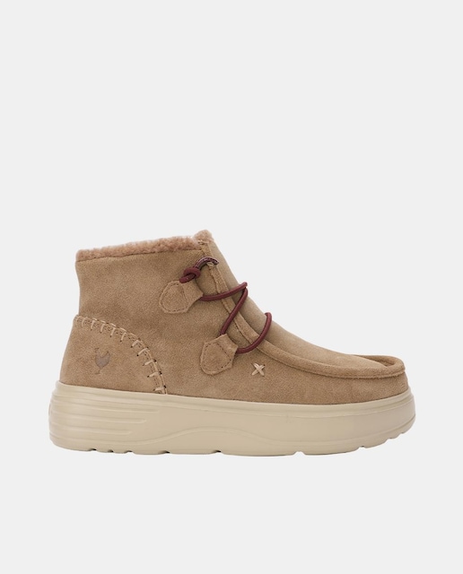 Imagem 0 de Botas Wallaby em Pele Hidrófuga com Pelo no Interior