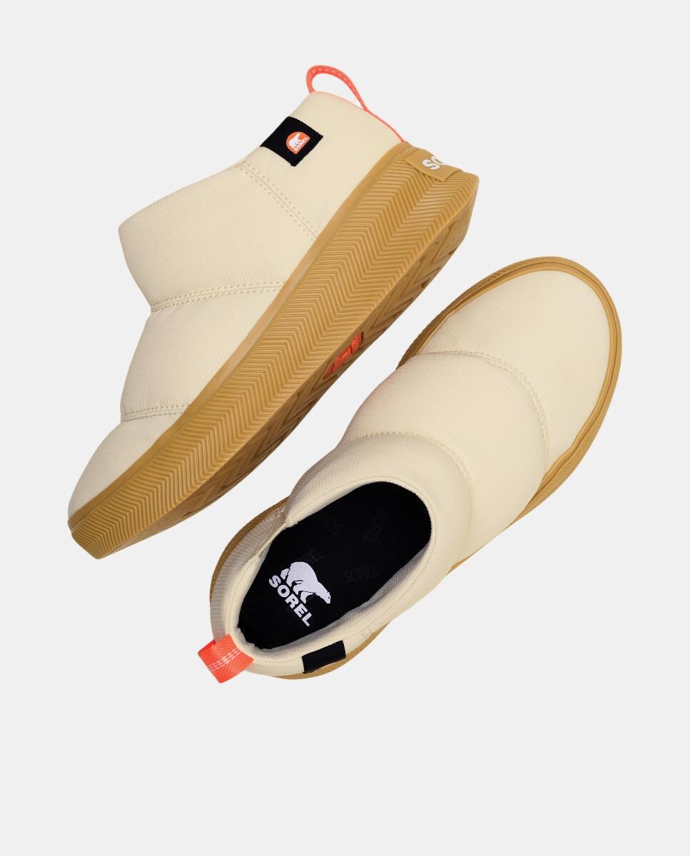 Botas com Efeito Puffy Castanho-9