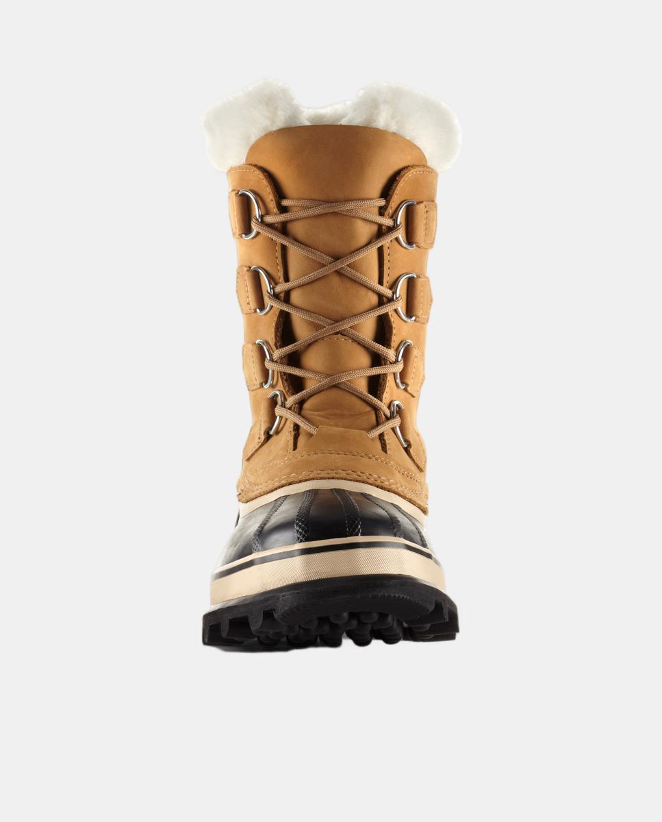 Botas em Pele Impermeável Castanho-6