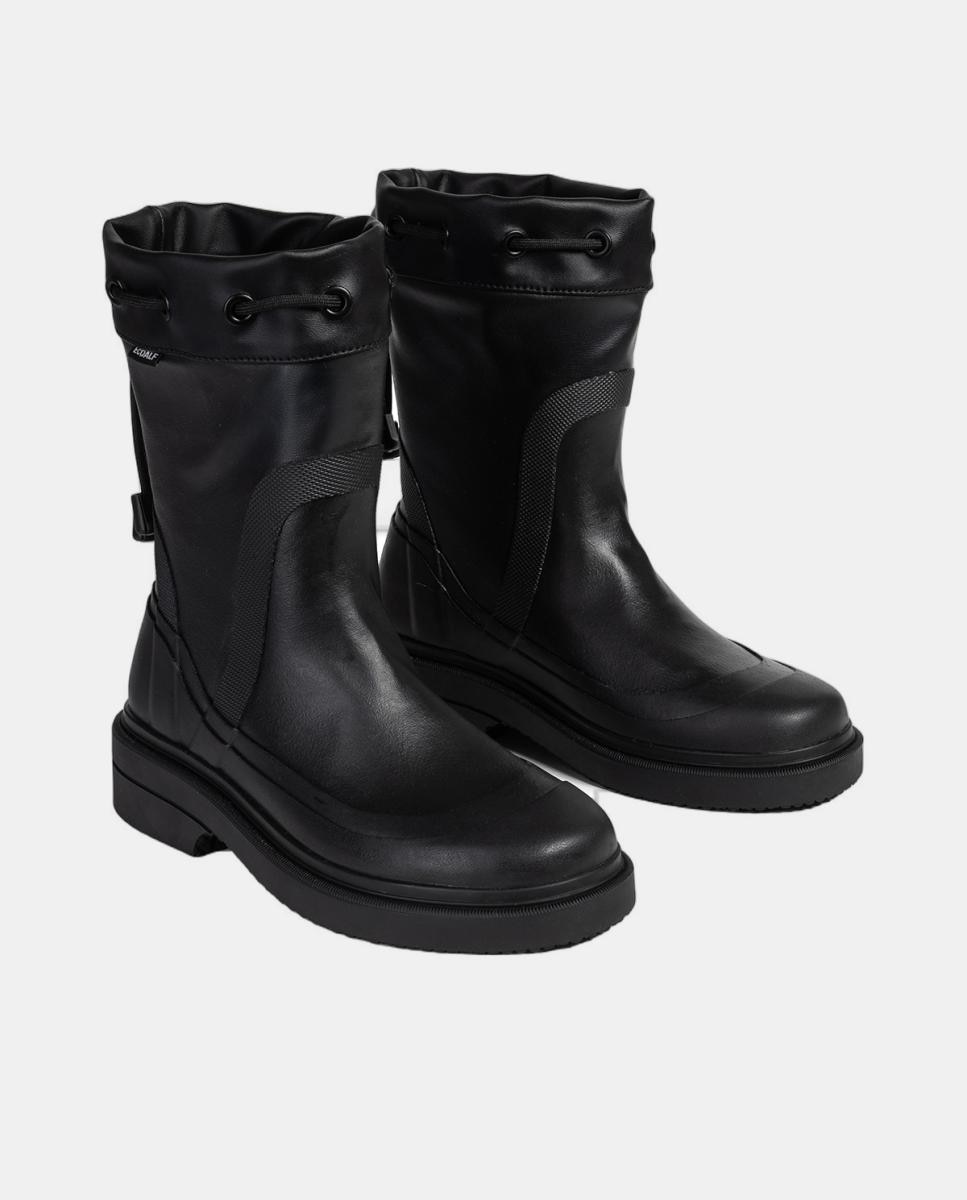 Botas de agua de mujer Anamaria - Ecoalf - Negro mate Negro mate-5