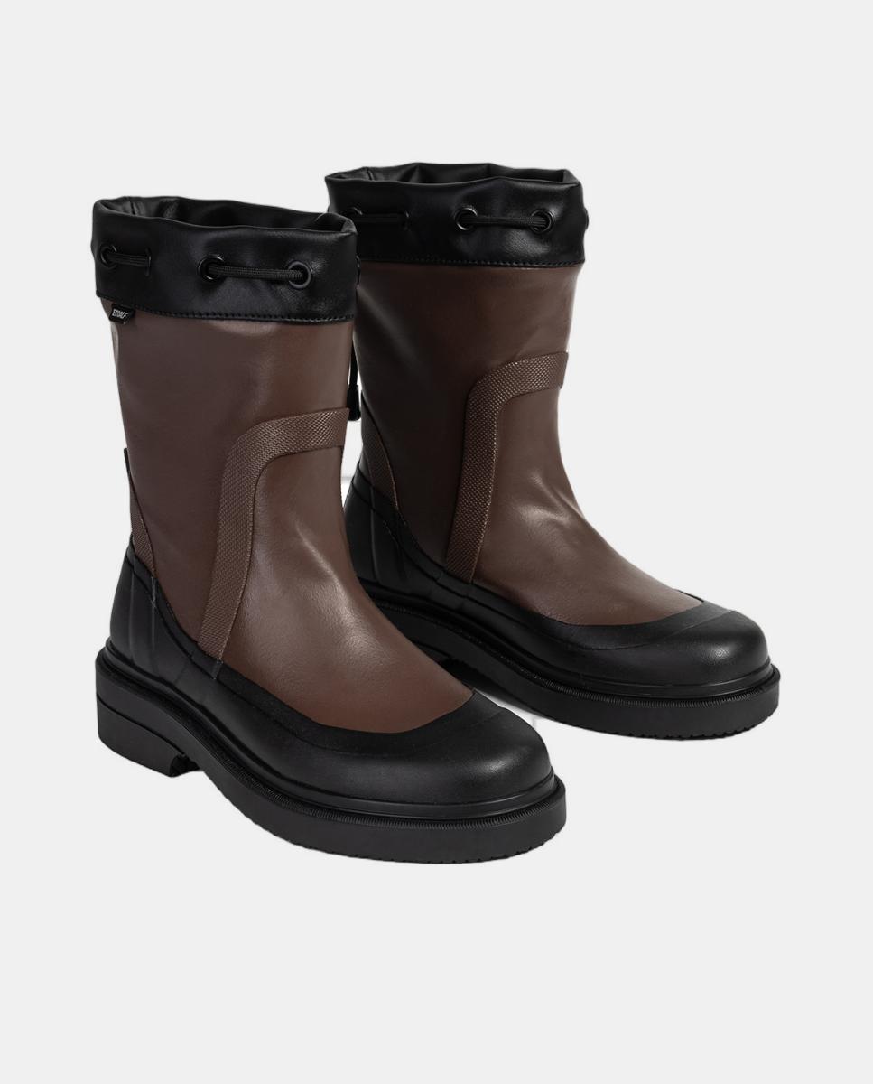 Botas de agua de mujer Anamaria - Ecoalf - Marrón Marrón-2