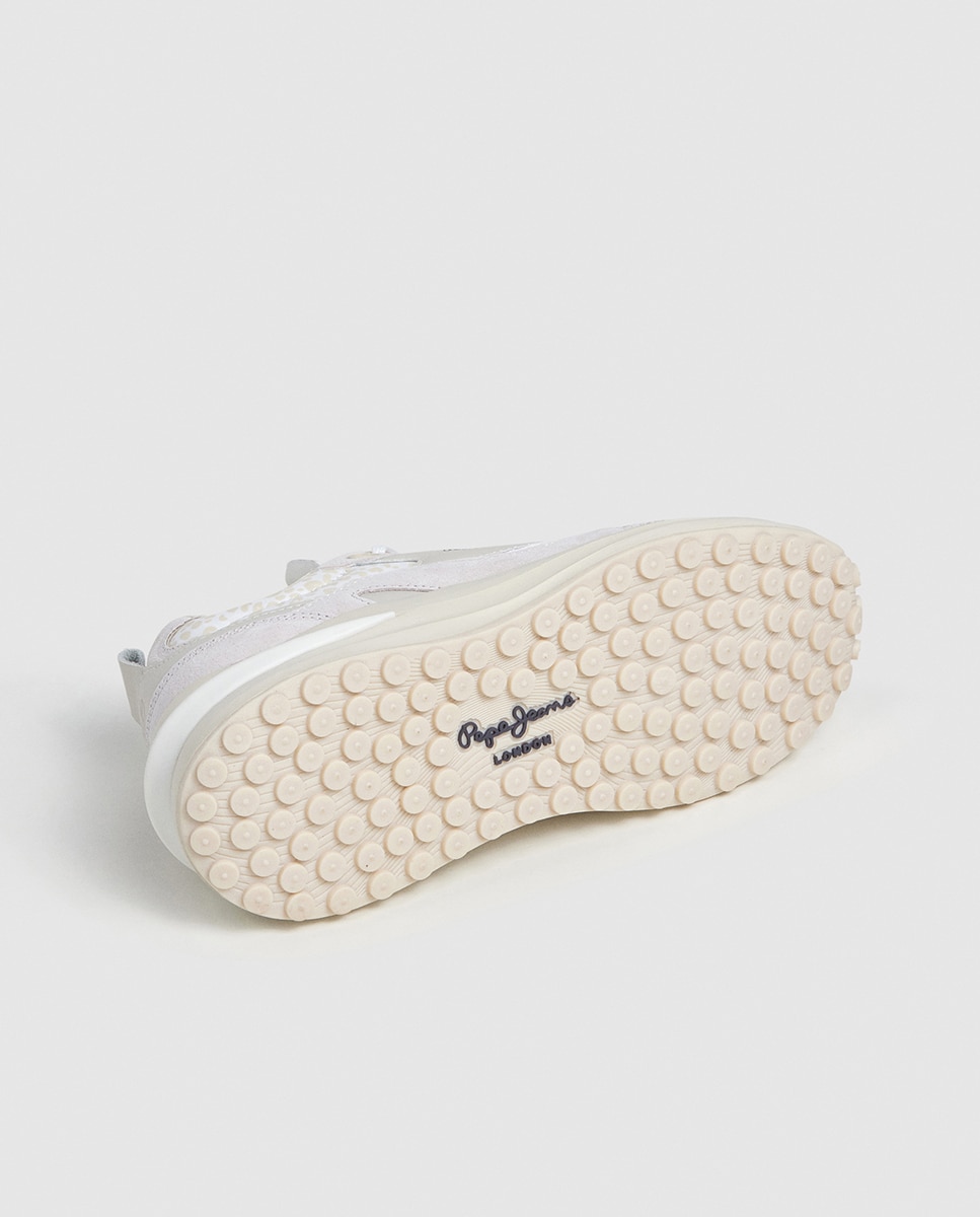Sapatilhas Winslow One com Animal Print Branco-6