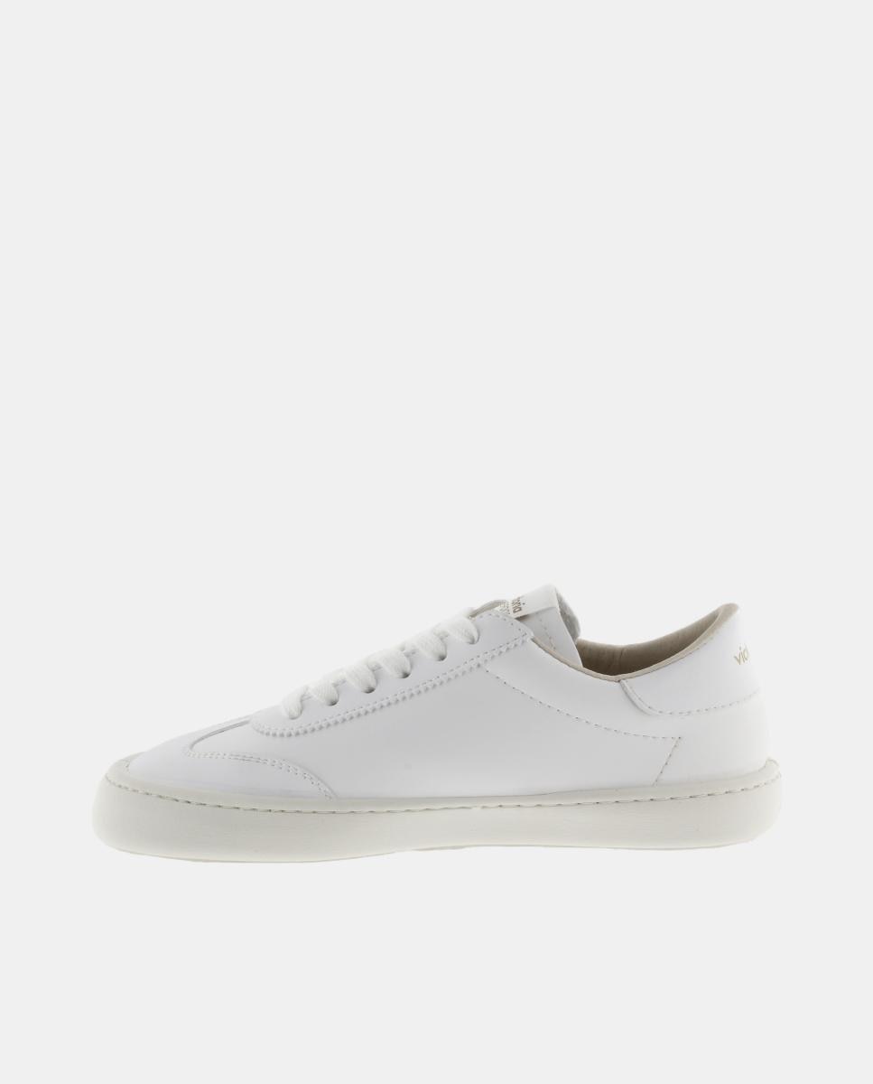 Sapatilhas Baixas Unissexo Barefoot - Branco Monocromático Branco-3