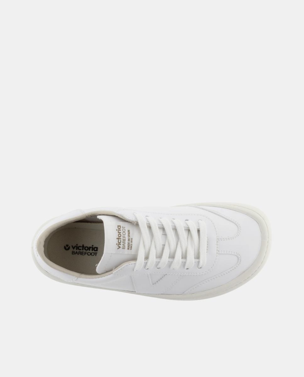 Sapatilhas Baixas Unissexo Barefoot - Branco Monocromático Branco-4