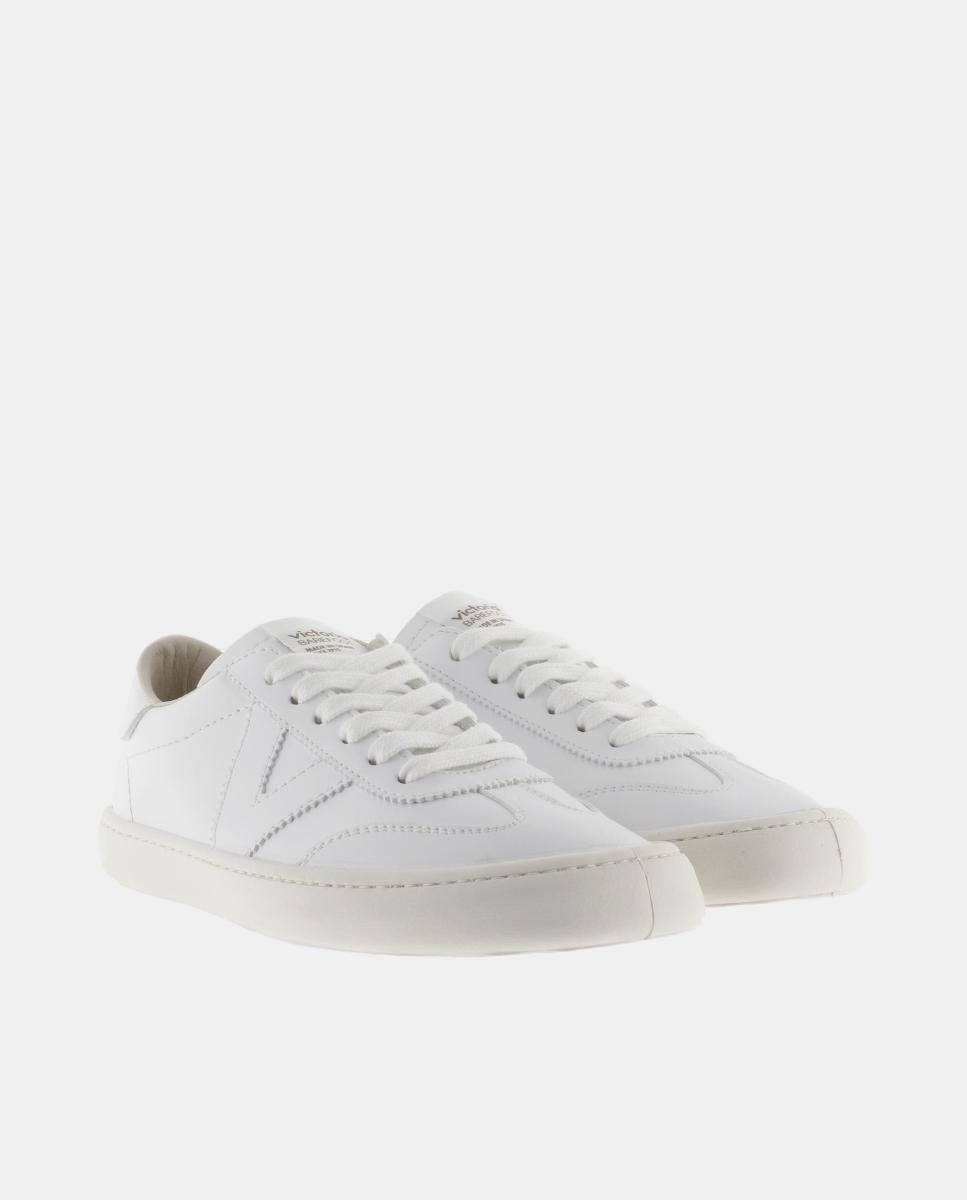 Sapatilhas Baixas Unissexo Barefoot - Branco Monocromático Branco-5