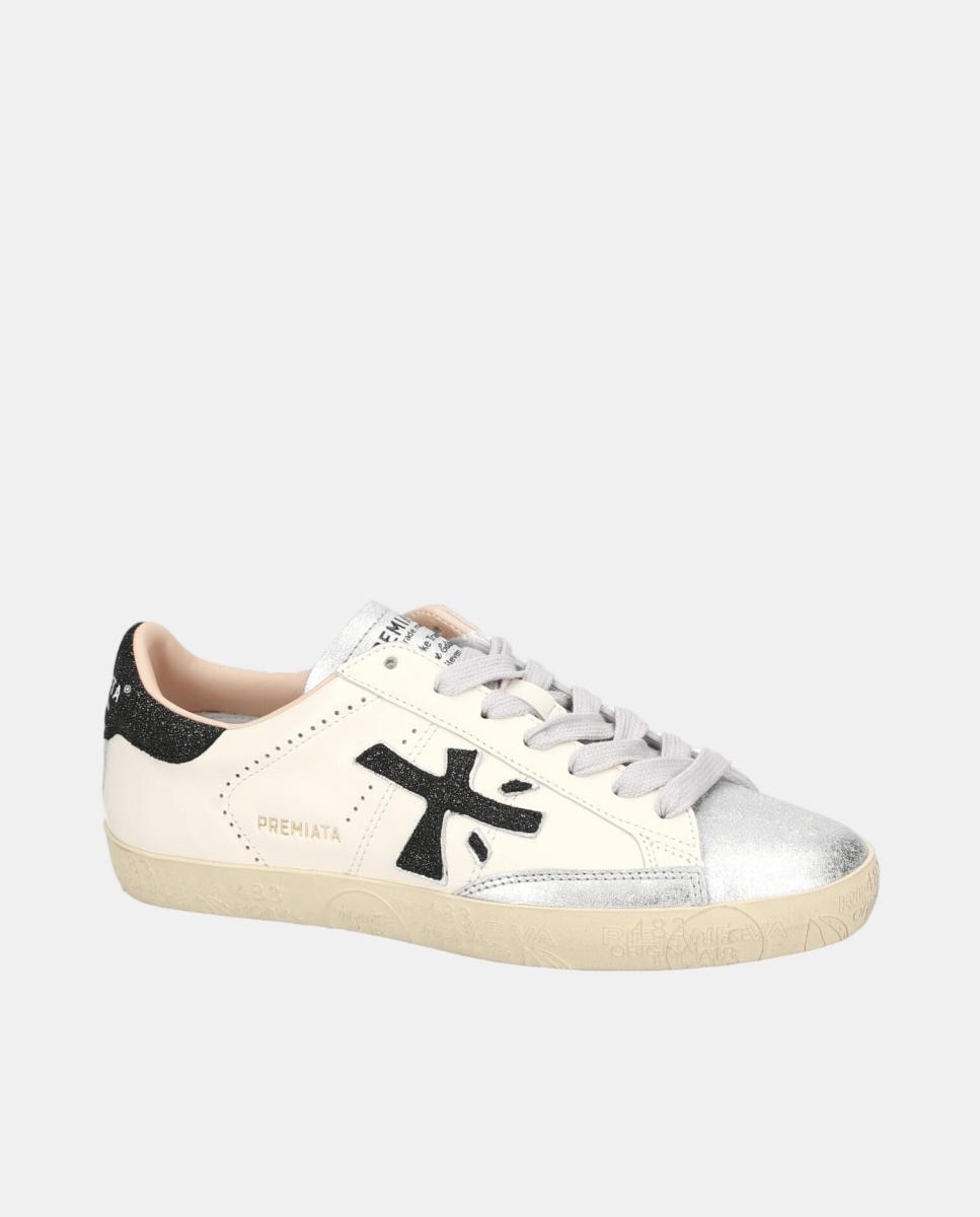 Sapatilhas Stevend Var. 6936 Pele Branco-2