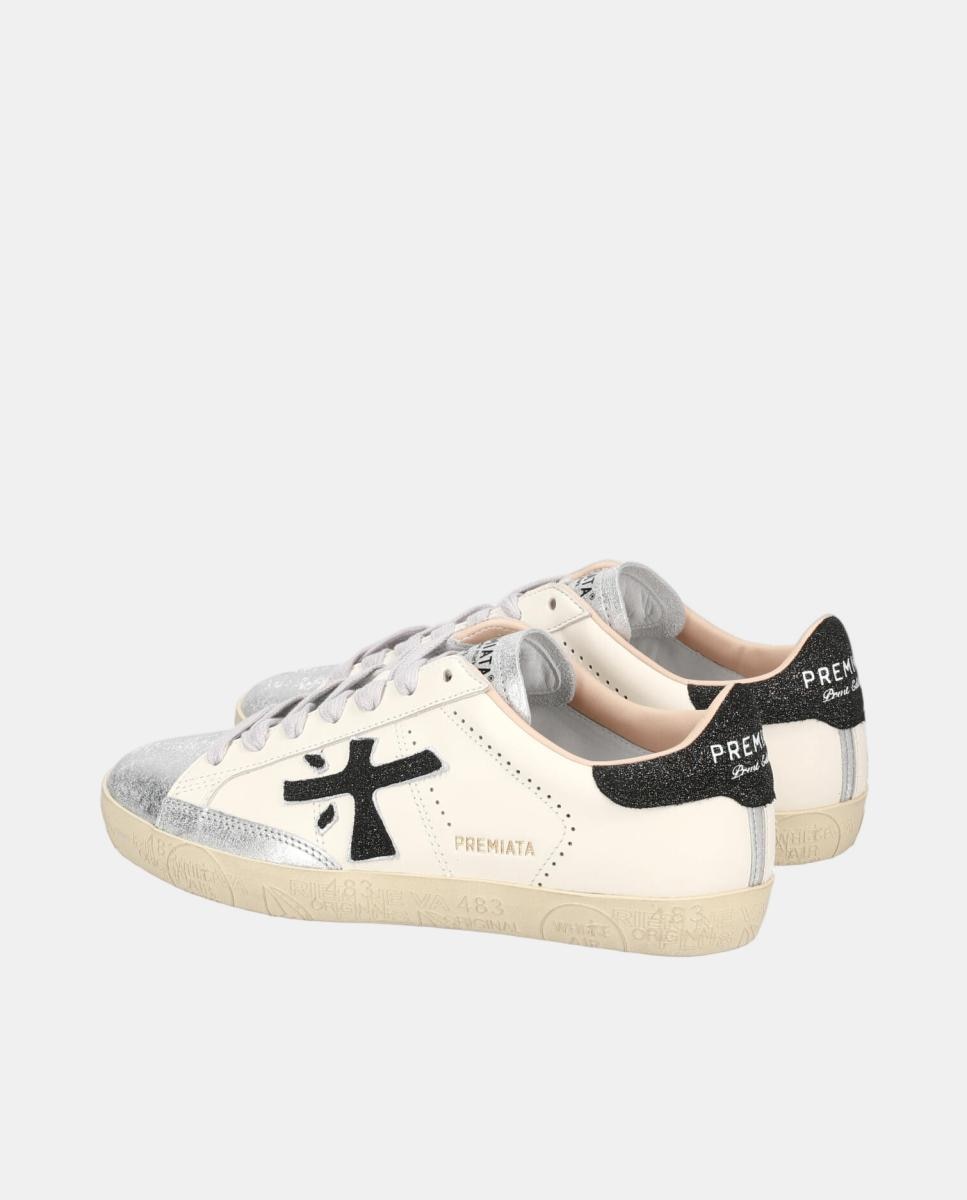 Sapatilhas Stevend Var. 6936 Pele Branco-5
