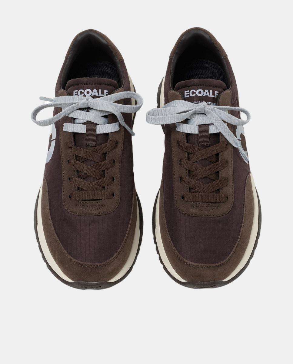 Ténis de corrida, com Cordões, Têxtil, pg, ventura sneaker woman Castanho-2