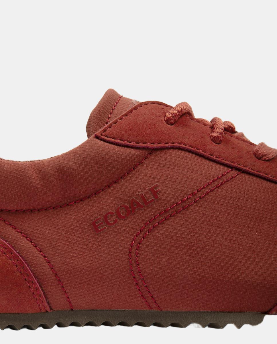 Deportivo, cordones, textil,pg,dallas sneaker woman - Ecoalf - Rojo cereza Rojo cereza-2