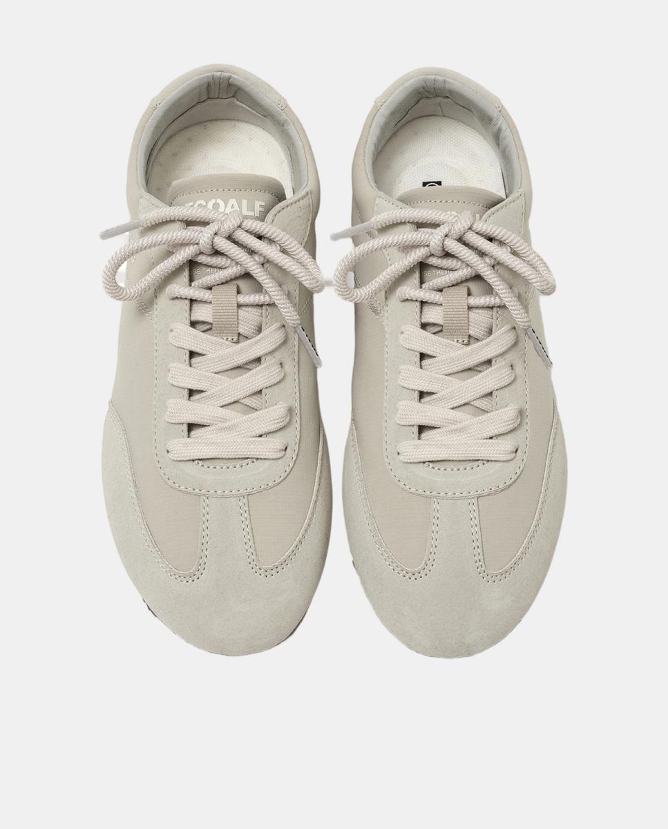 Ténis Desportivos, com Cordões, Têxtil, pg, dallas sneaker woman Branco-marfim-2