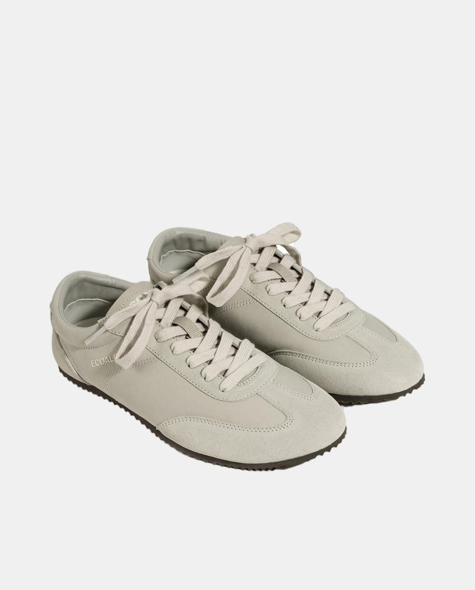 Ténis Desportivos, com Cordões, Têxtil, pg, dallas sneaker woman Branco-marfim-4