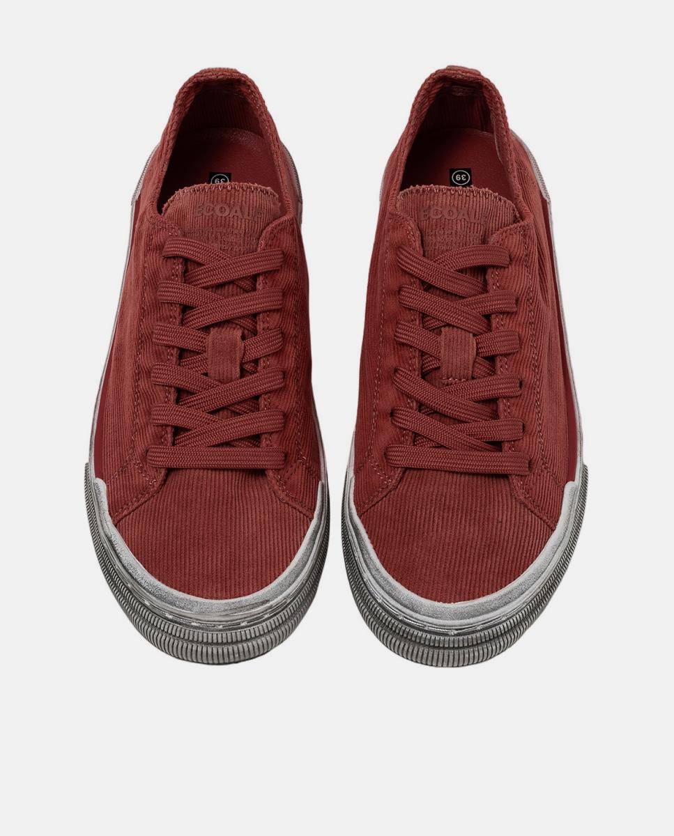 Ténis Desportivos, com Cordões, Têxtil, pg, strenk sneaker woman em Bombazina Vermelho-escuro-2