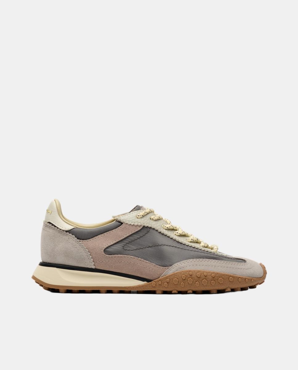 Zapatillas de mujer en piel bajas con suela de goma - Hoff - Gris Suave Gris Suave-1