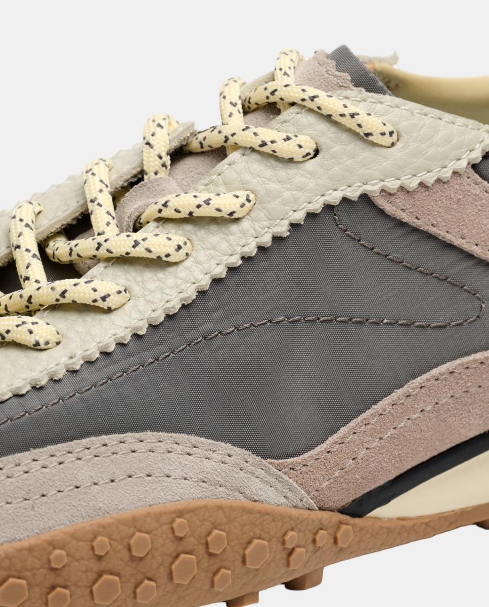 Zapatillas de mujer en piel bajas con suela de goma - Hoff - Gris Suave Gris Suave-2