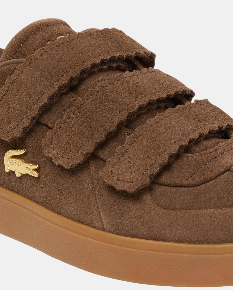 Sapatilhas de Mulher Baseshot de Camurça Castanho-chocolate-6