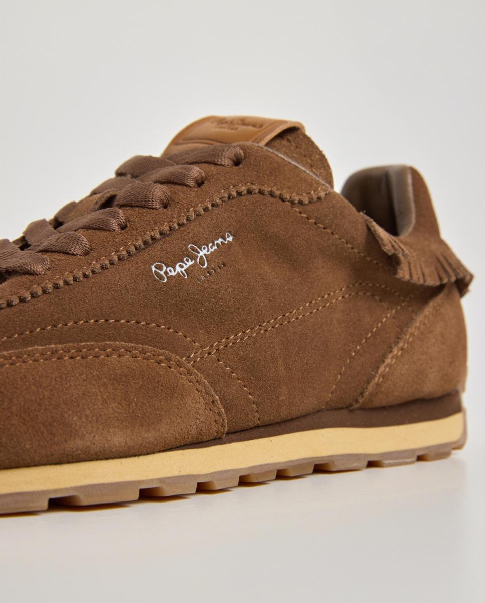 Zapatilla de mujer estilo deportivo ligera - Pepe Jeans - Marrón caramelo Marrón caramelo-5