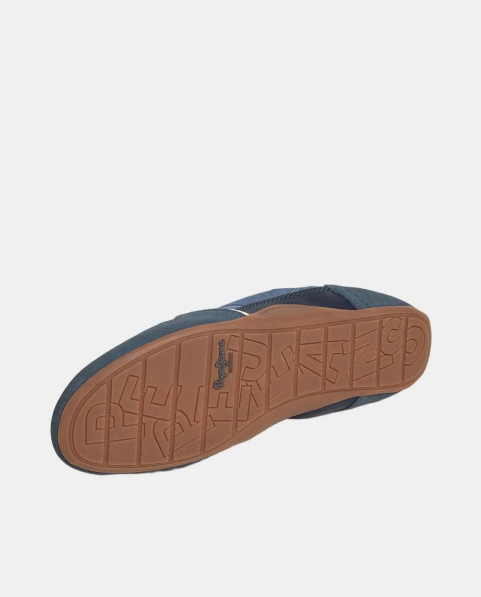 Zapatilla de mujer ultraligera en nylon - Pepe Jeans - Azul claro Azul claro-6