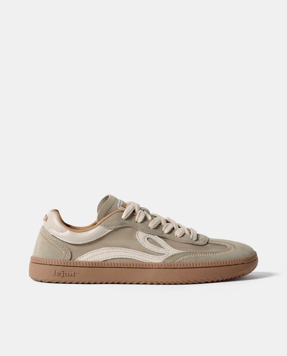 Imagen 0 de Zapatillas de mujer Lejan One retro Marrón