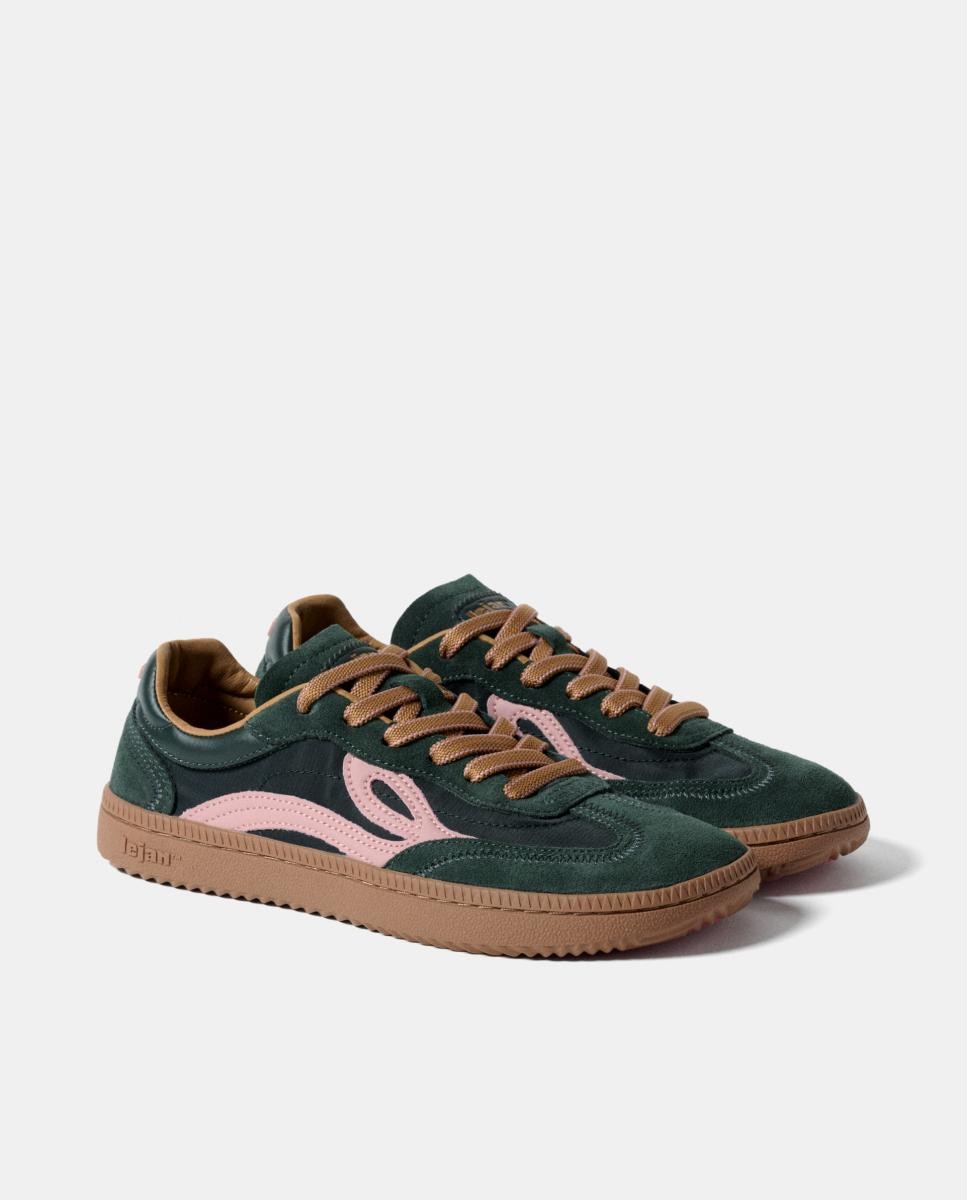 Sapatilhas Lejan One retro Verde-escuro-2