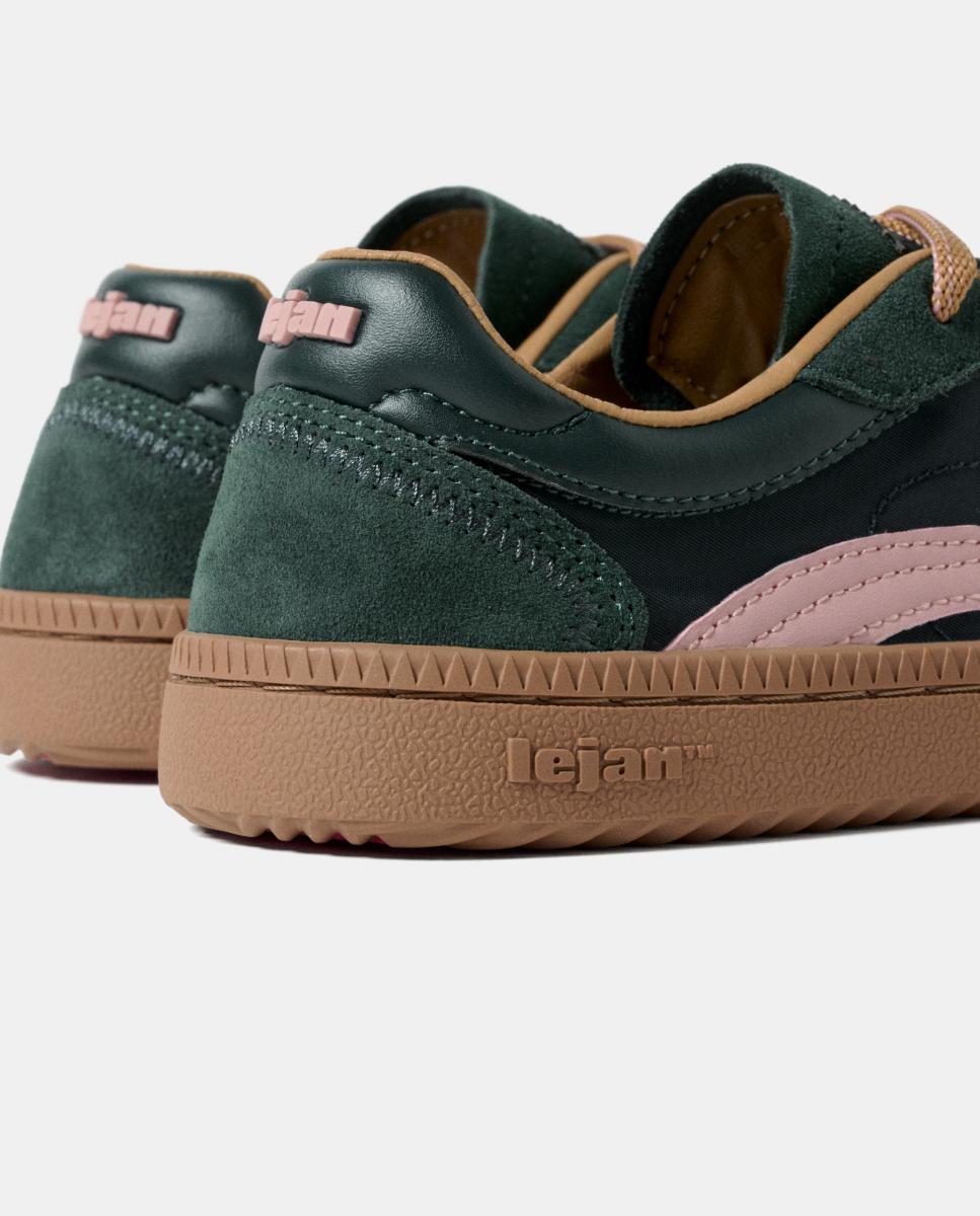 Sapatilhas Lejan One retro Verde-escuro-3
