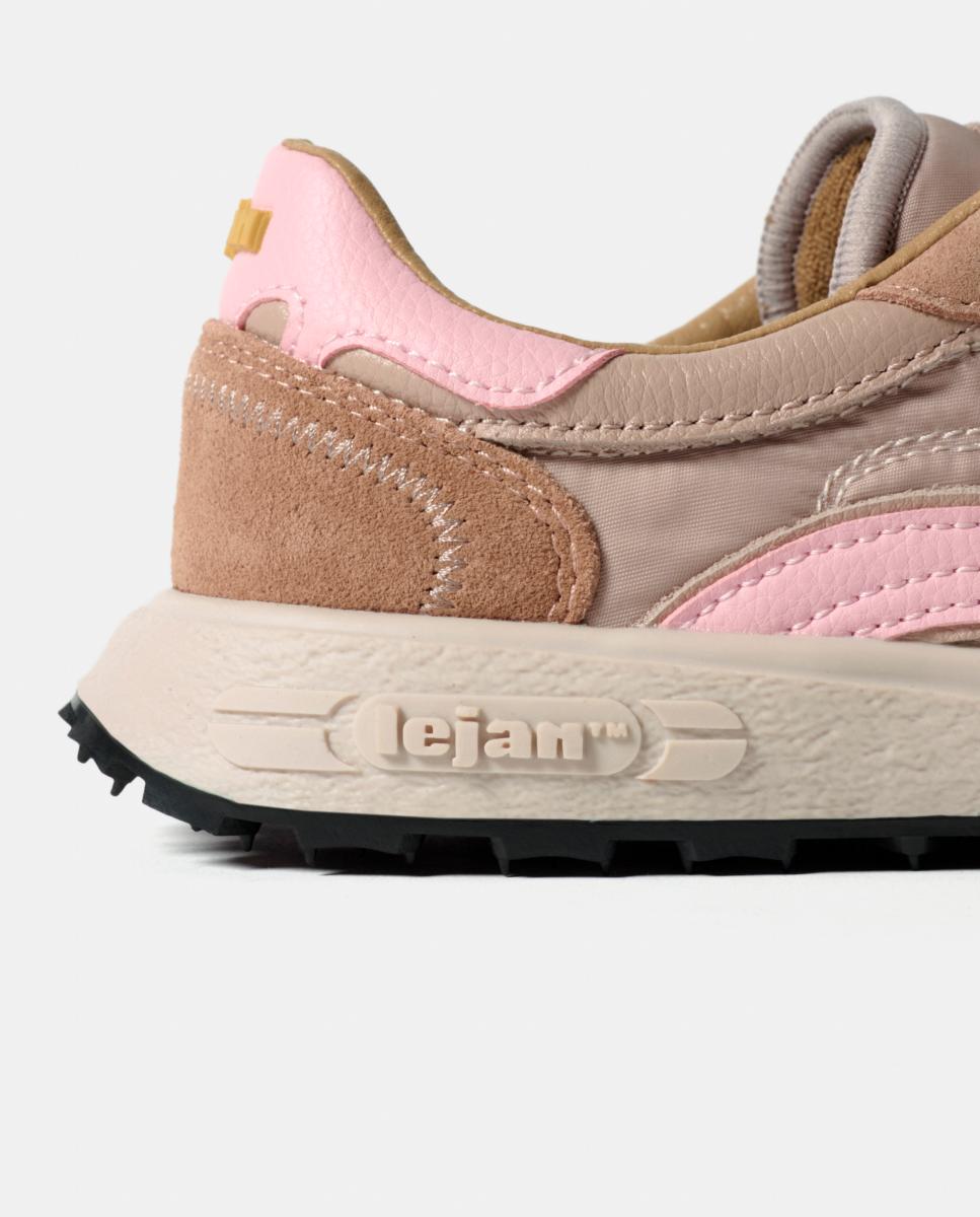 Zapatillas de mujer Lejan Melrose retro - Rosa chicle Rosa chicle-3