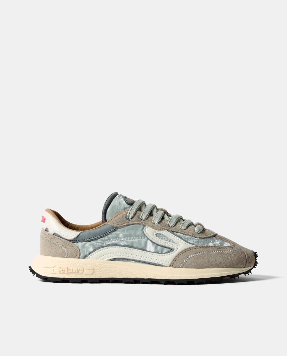Imagen 0 de Zapatillas de mujer Lejan Melrose retro Plata