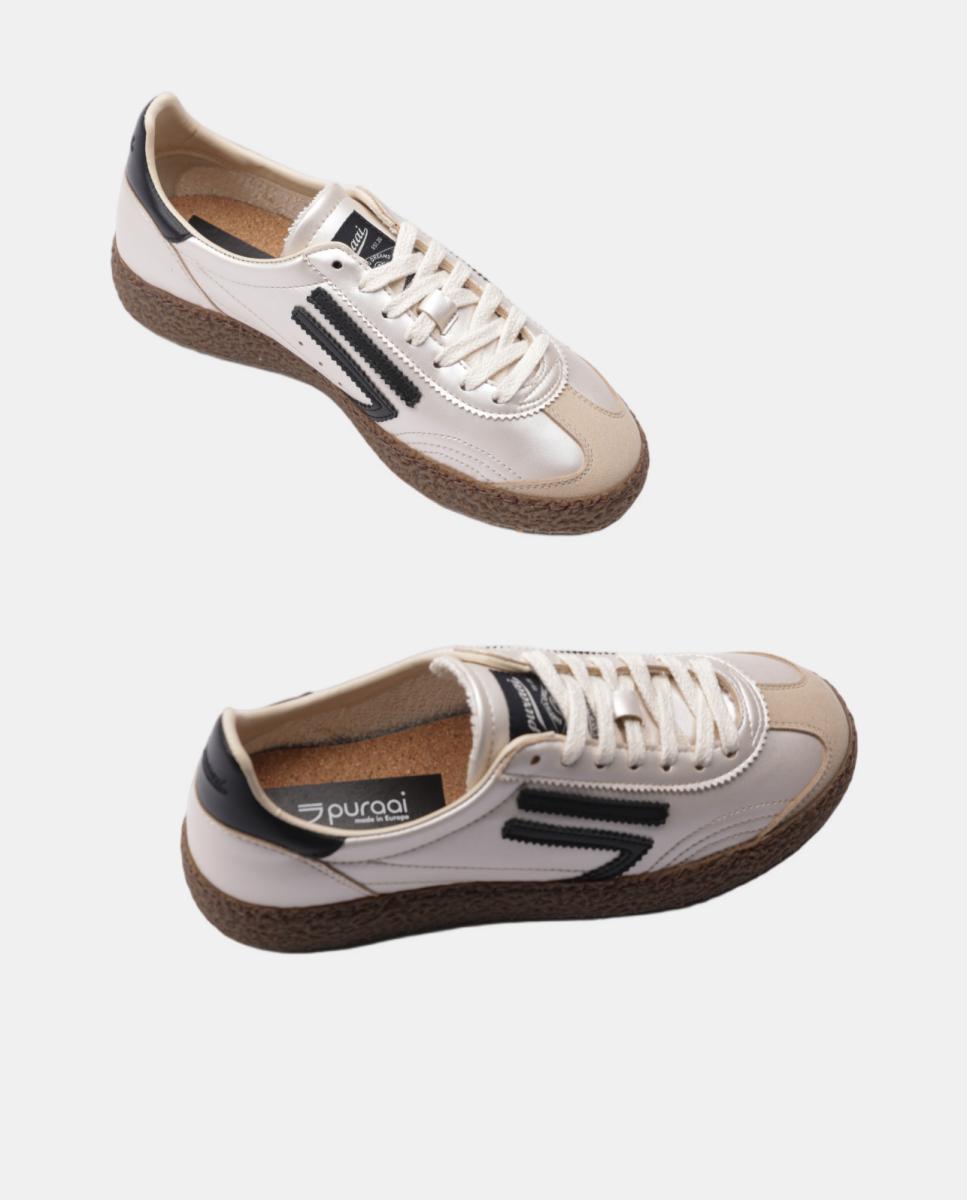 Zapatillas deportivas de mujer - PURAAI - Blanco Blanco-2