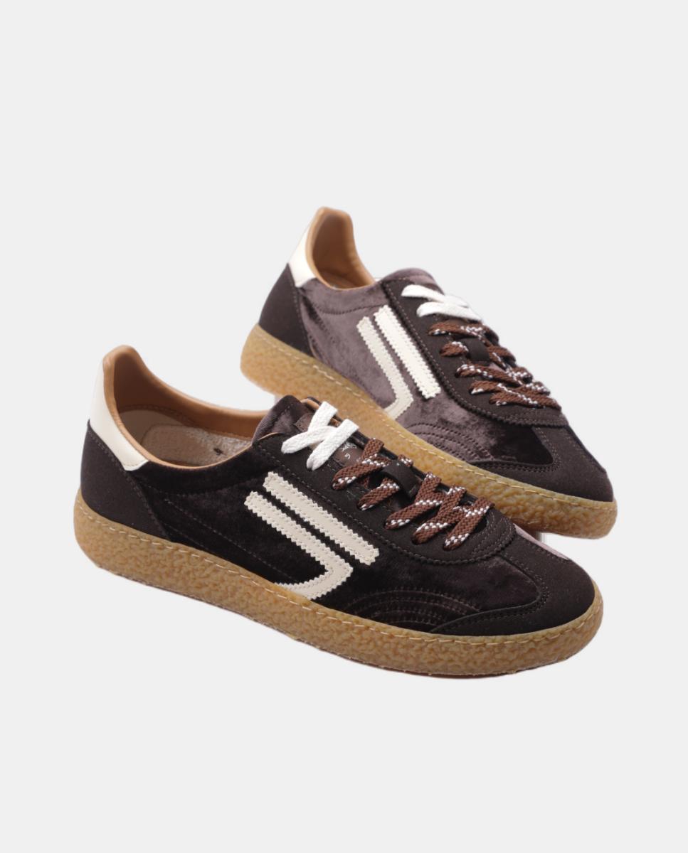 Zapatillas deportivas de mujer - PURAAI - Marrón Marrón-2